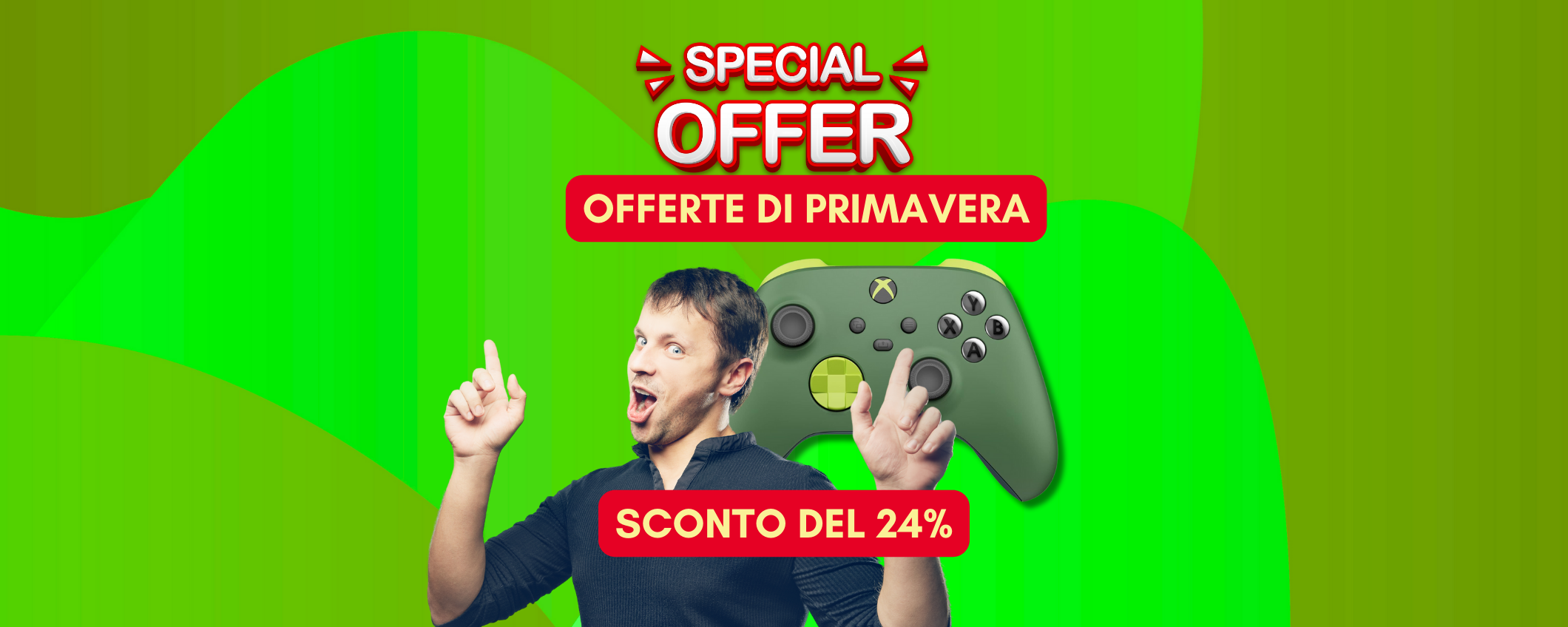 Acquista l'Xbox Controller Wireless edizione Remix in sconto del 24%