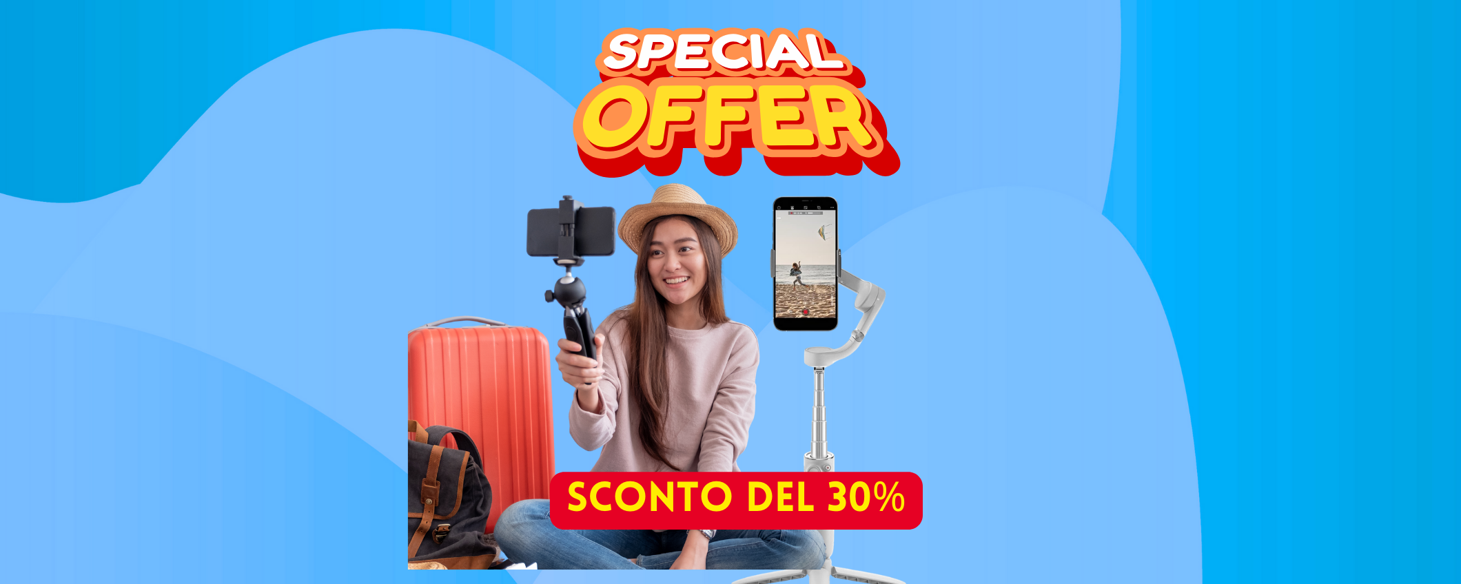 Gimbal DJI OM 5 in sconto SHOCK del 30% con un coupon