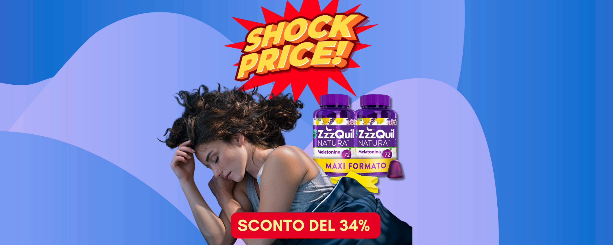 Integratore ZzzQuil Natura in sconto del 34% su Amazon!