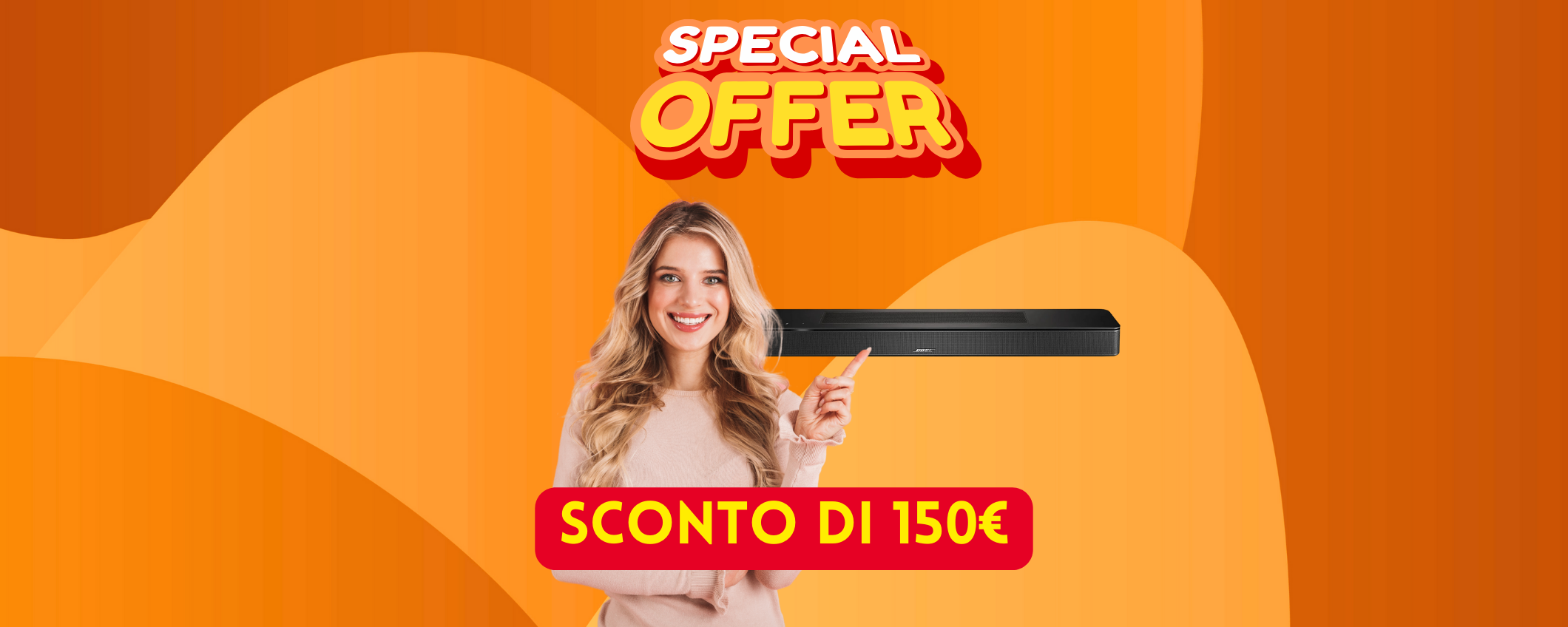 Soundbar Bose Smart 600 in sconto di 150€