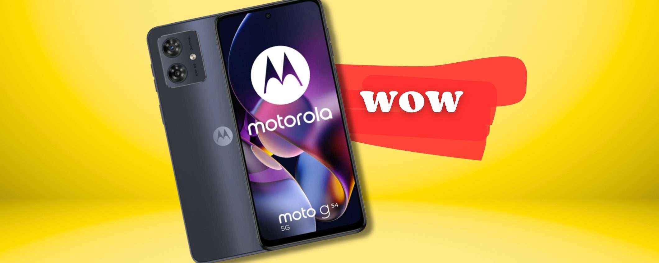 Motorola Moto G54 per uno smartphone che non tocca i 150€ ma VOLA ALTO