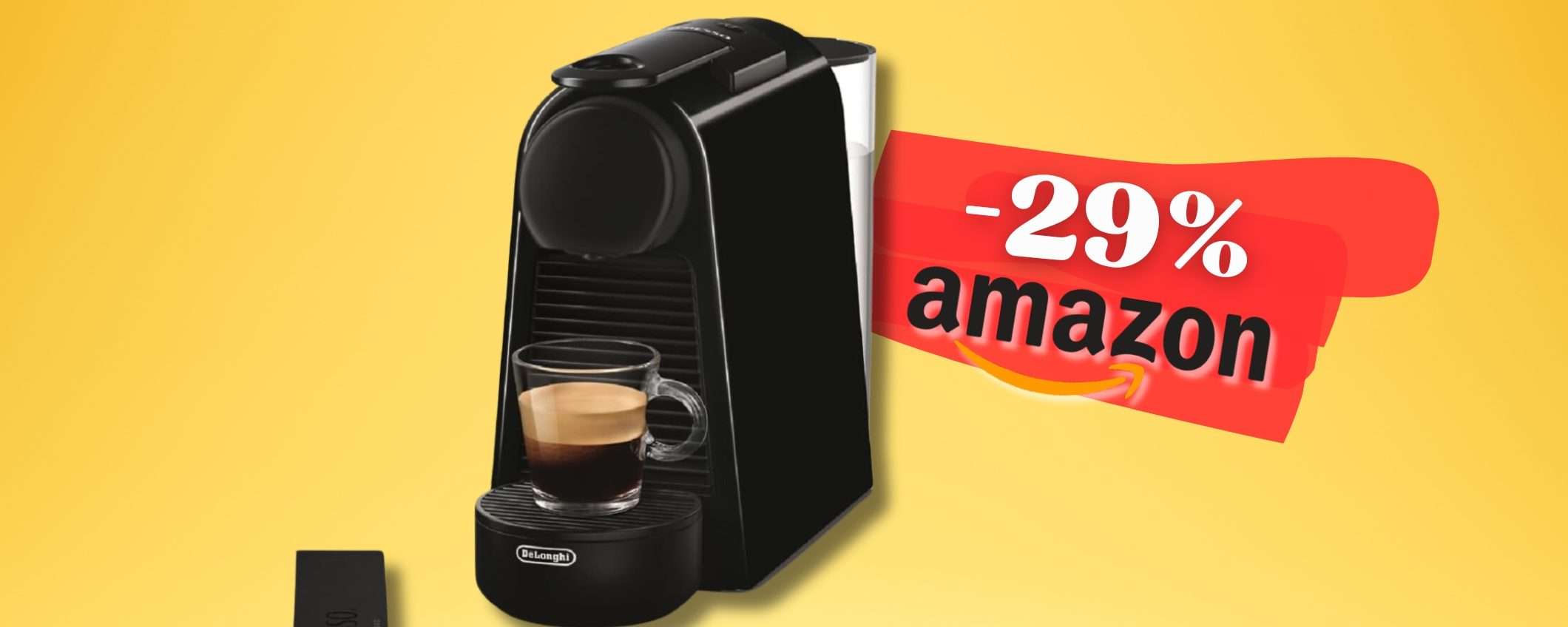 Nespresso Essenza Mini: caffè da BAR in soli 32CM di spazio (-29%)