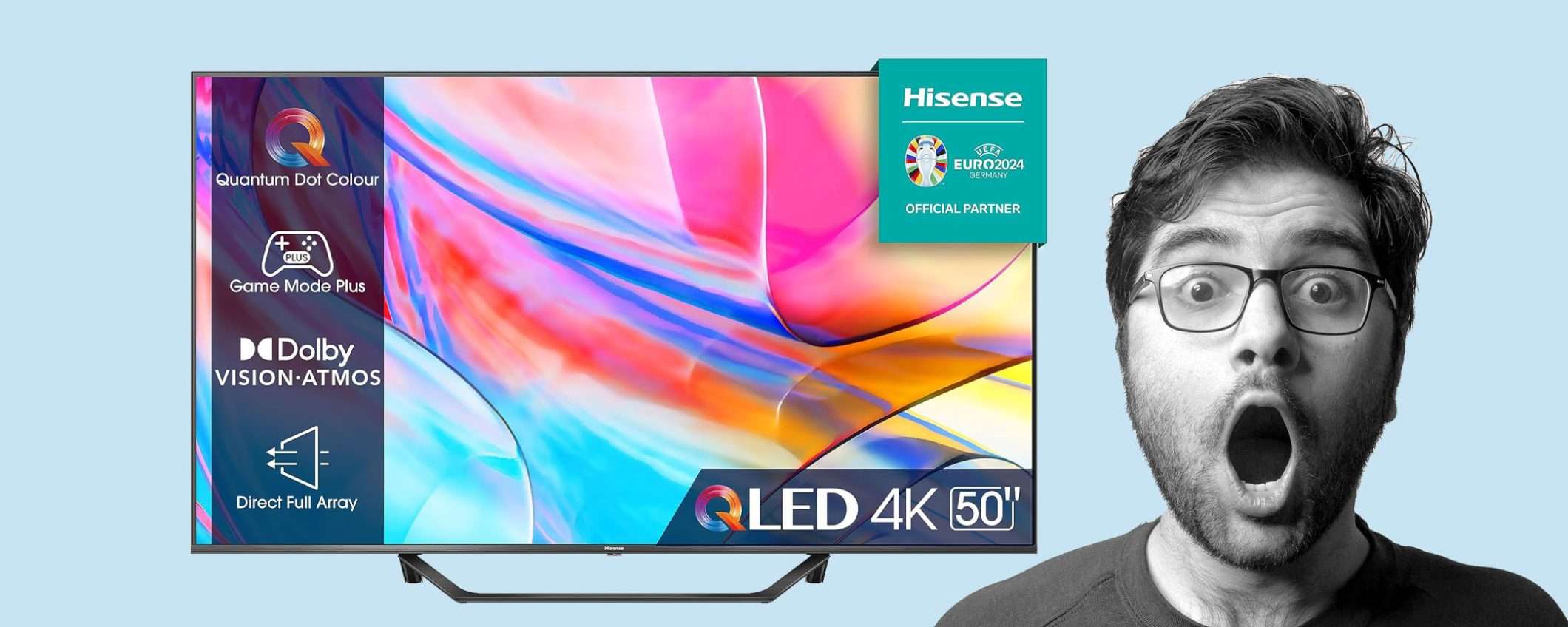 TV Hisense UHD 4K da 50