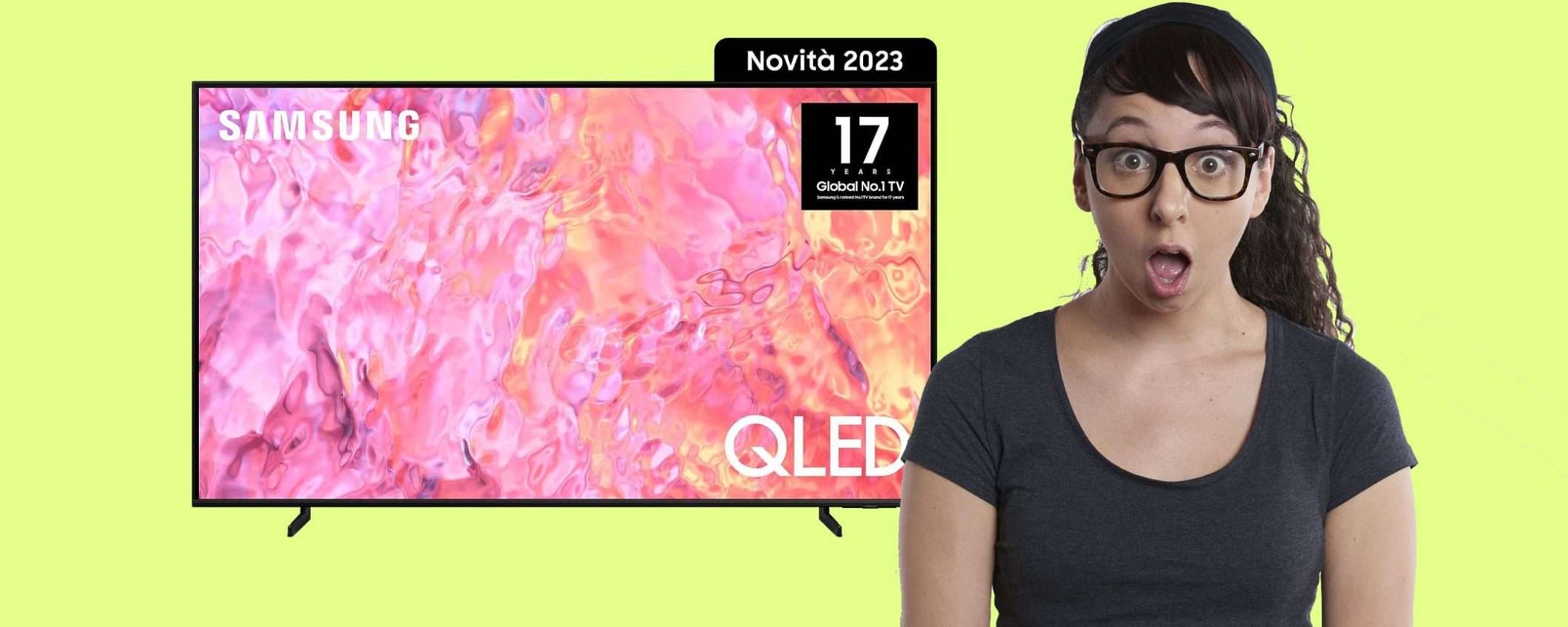 TV QLED Samsung 4K da 55