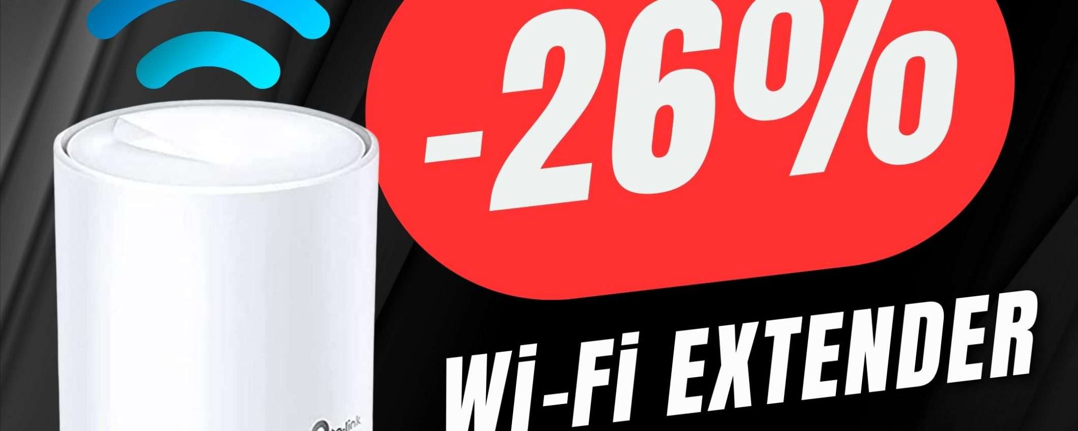 Questo Wi-Fi Extender incredibilmente potente è SCONTATO del 26%!