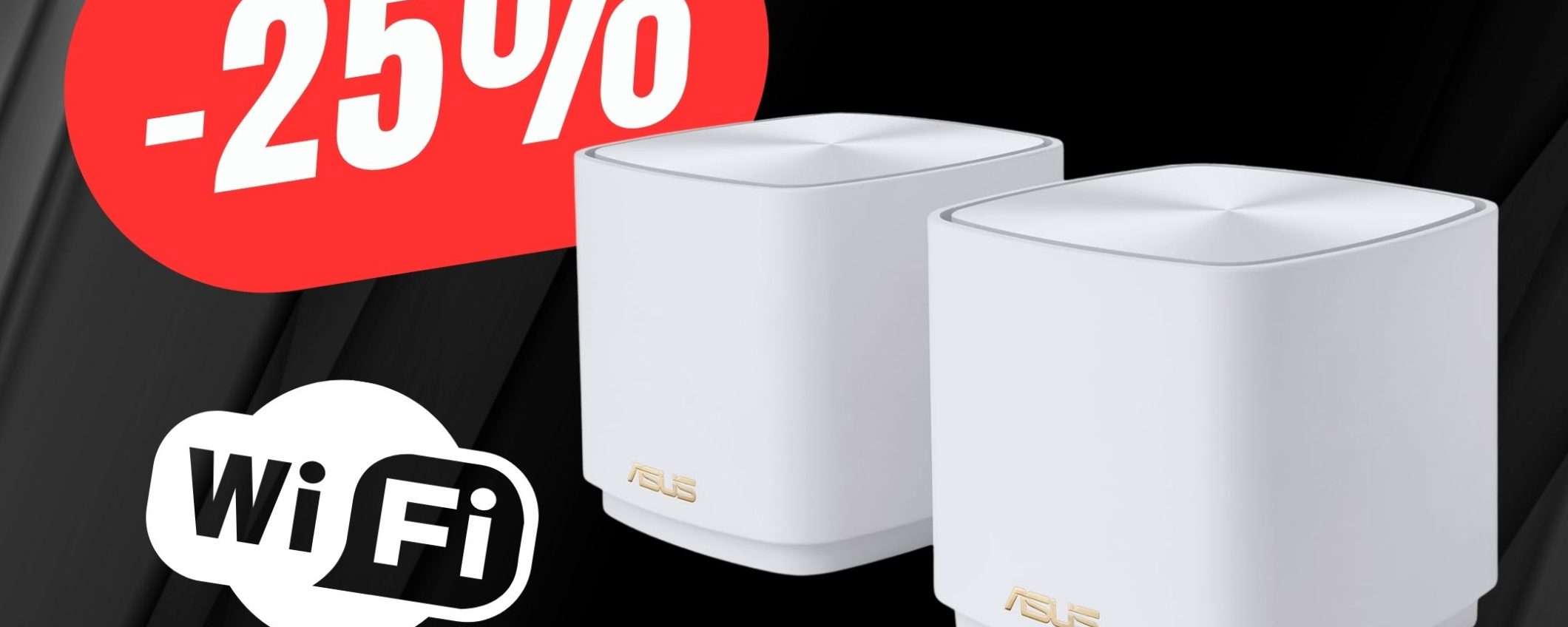 Espandi il WiFi in tutta la CASA grazie agli Extender ASUS: -25% su Amazon