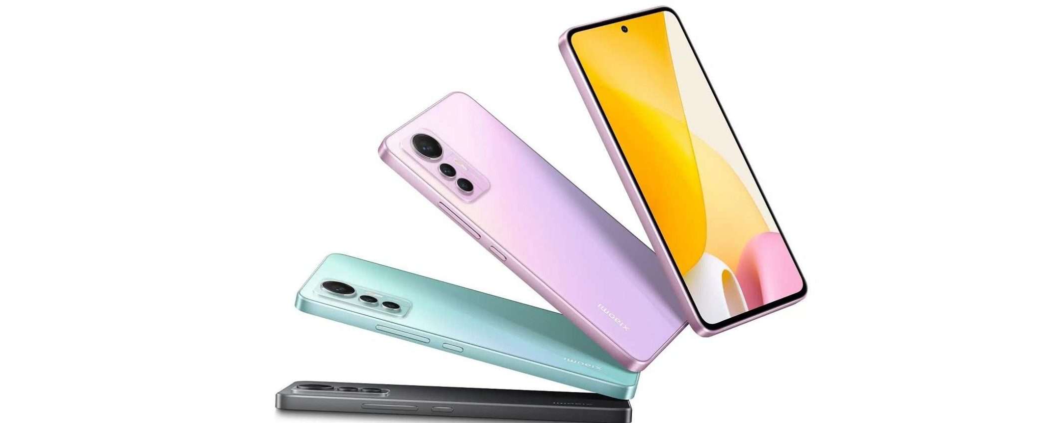 Xiaomi 12 Lite in sconto a 199€ con le Offerte di Primavera di Amazon