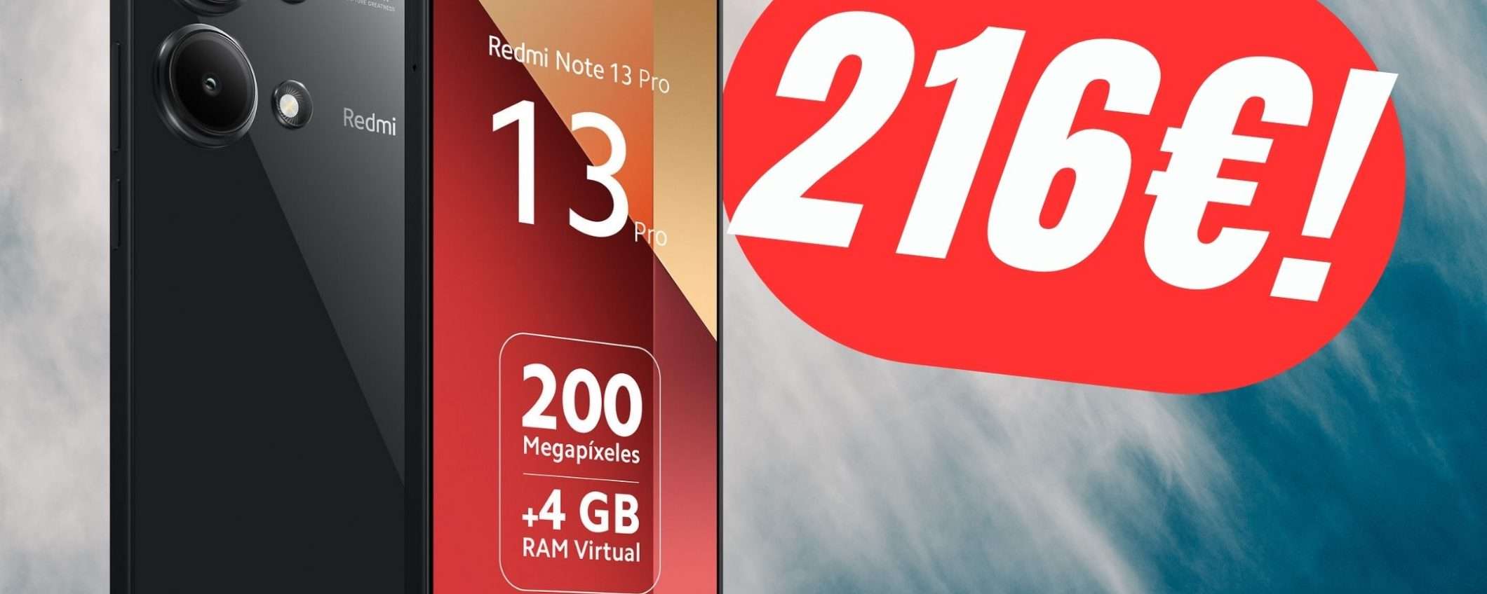 Paga Xiaomi Redmi Note 13 Pro solo 216€ grazie al COUPON ESCLUSIVO