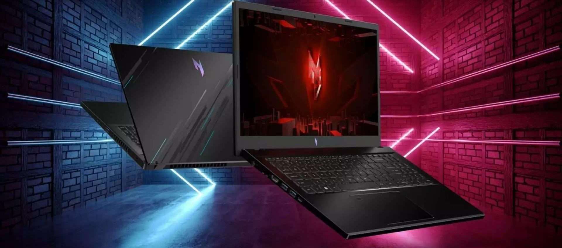 Acer Nitro V 15 in offerta, risparmi 250€: RTX 4050 e un ottimo schermo a 144Hz