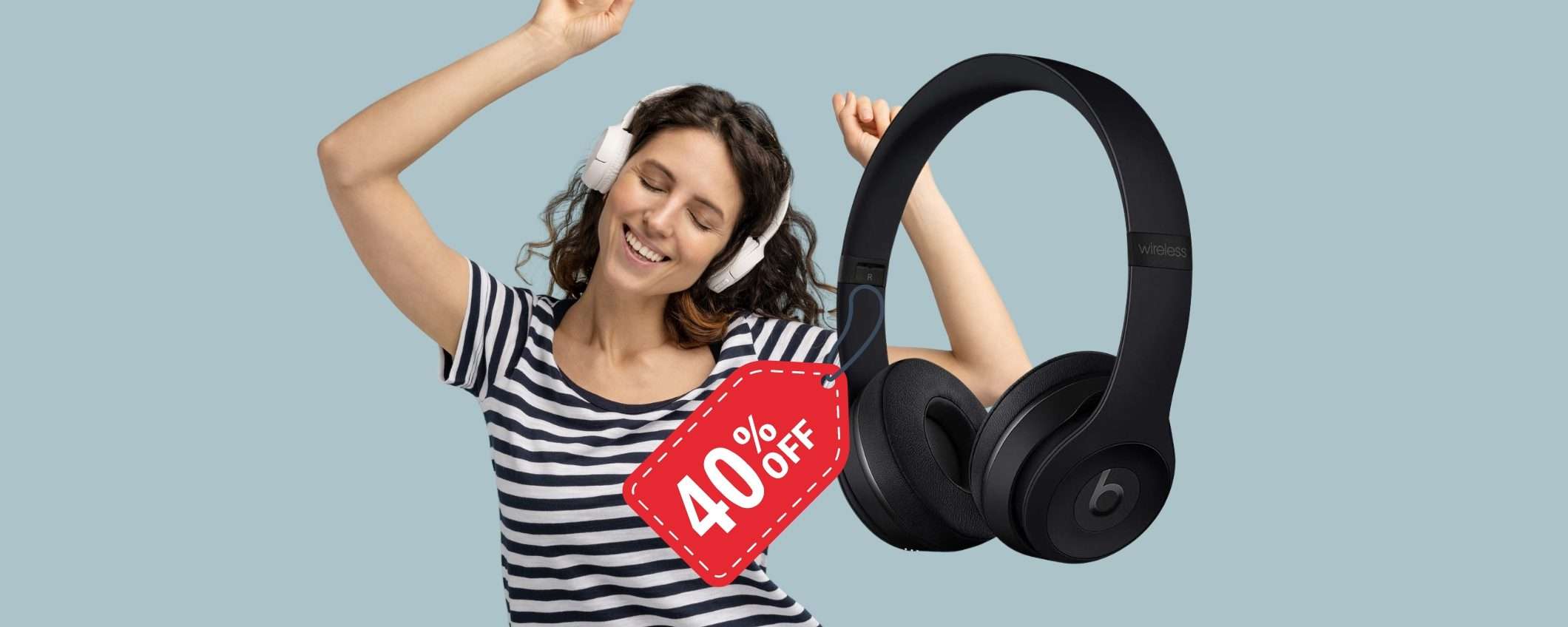 Beats Solo3: cuffie wireless PREMIUM a 27€ al mese SENZA INTERESSI