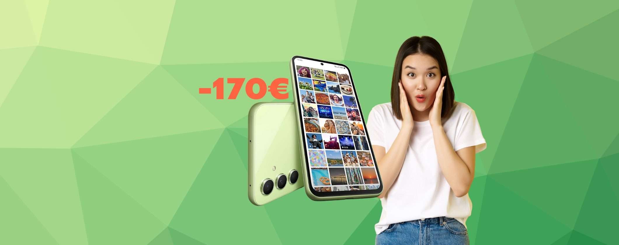 BOMBA Samsung Galaxy A54: 170€ di SCONTO su MediaWorld