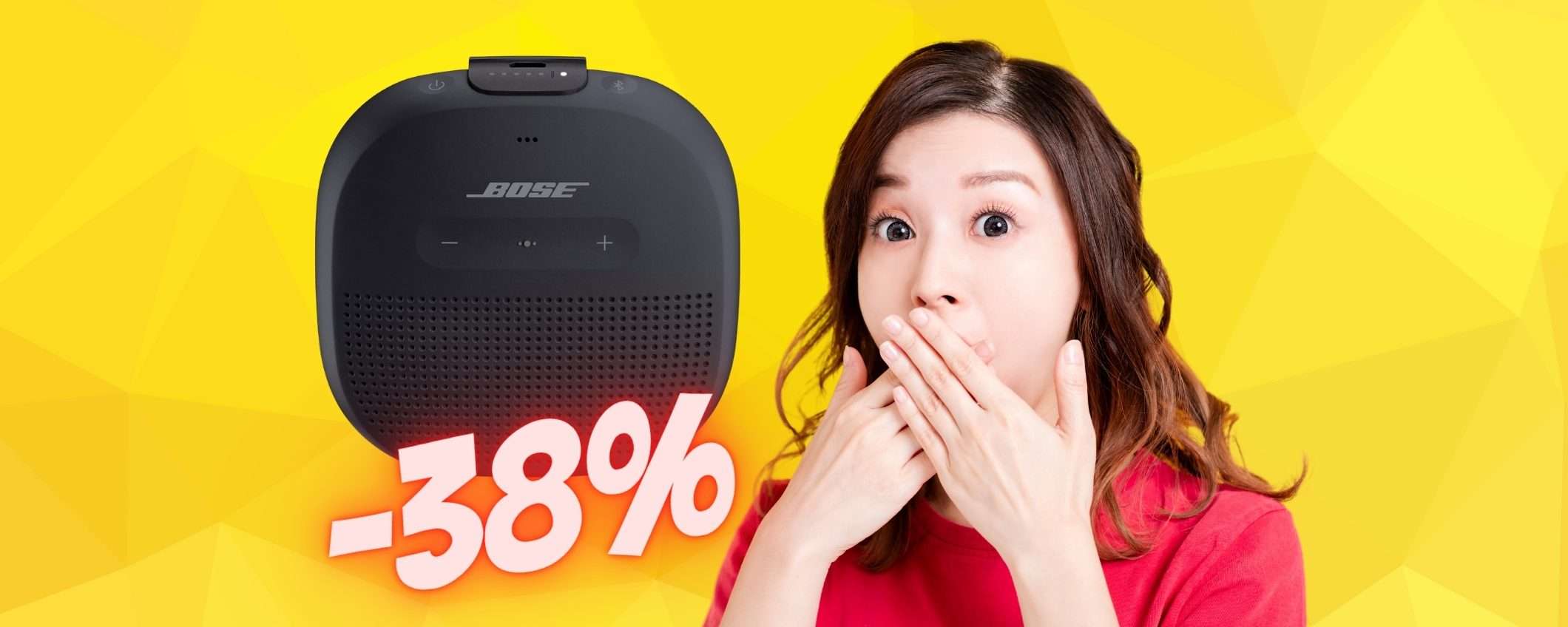 Bose SoundLink Micro: speaker Bluetooth MERAVIGLIOSO CROLLA al 38%