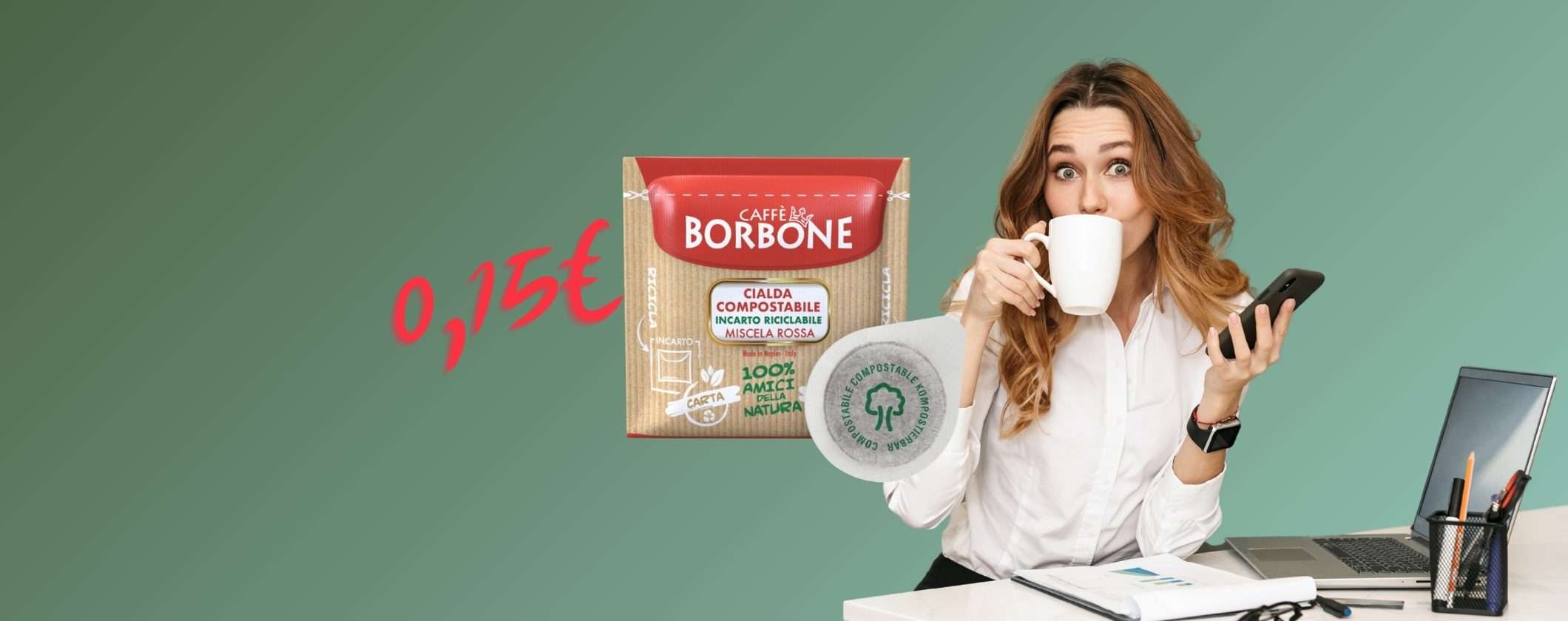 Cialde Caffè Borbone: ESPRESSO FANTASTICO a 0,15€ per unità