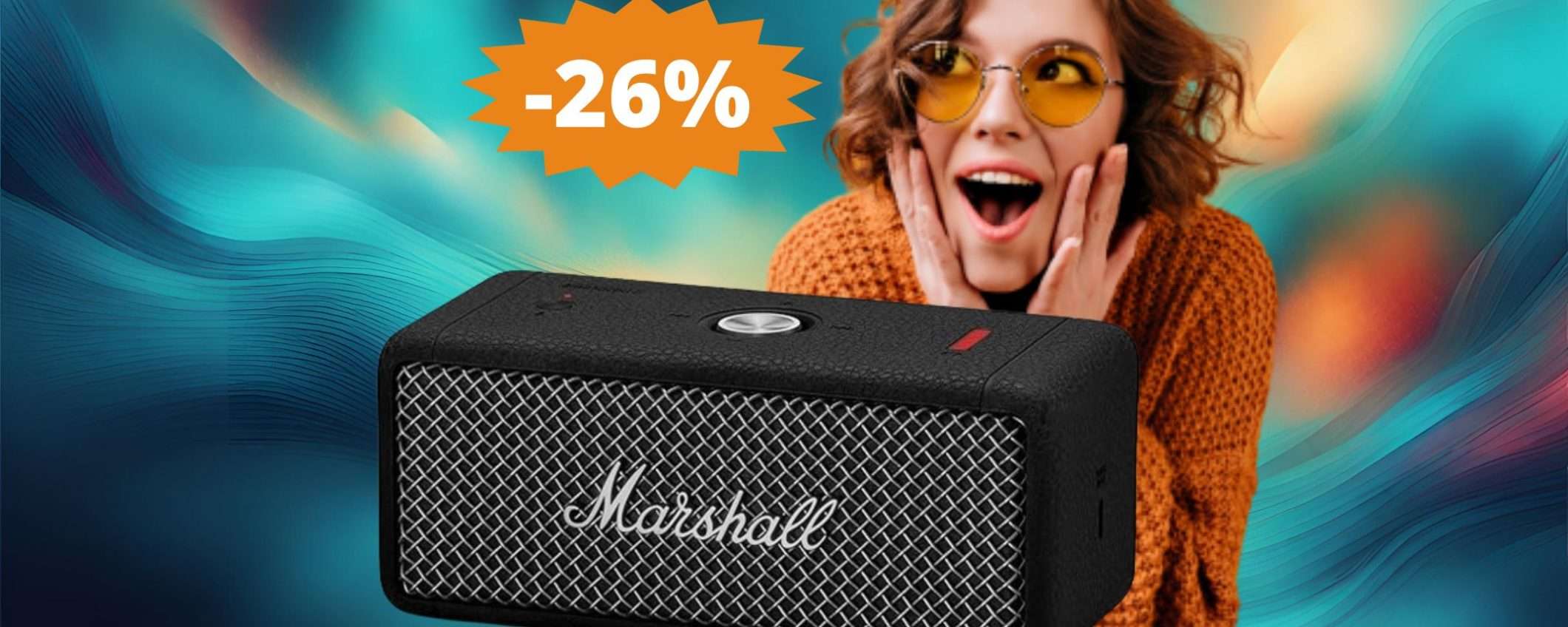 Marshall Emberton II: bello, potente e in MEGA sconto del 26%