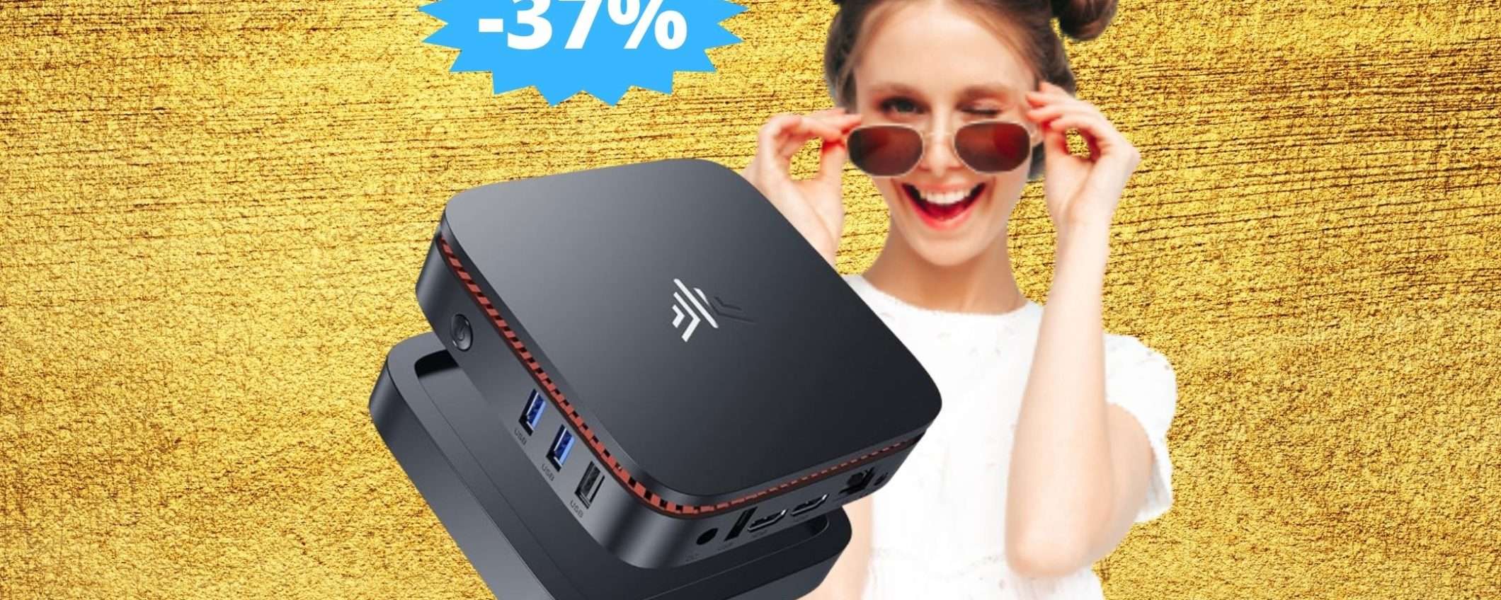 Mini PC NiPoGi: sconto ASSURDO di oltre 100 euro