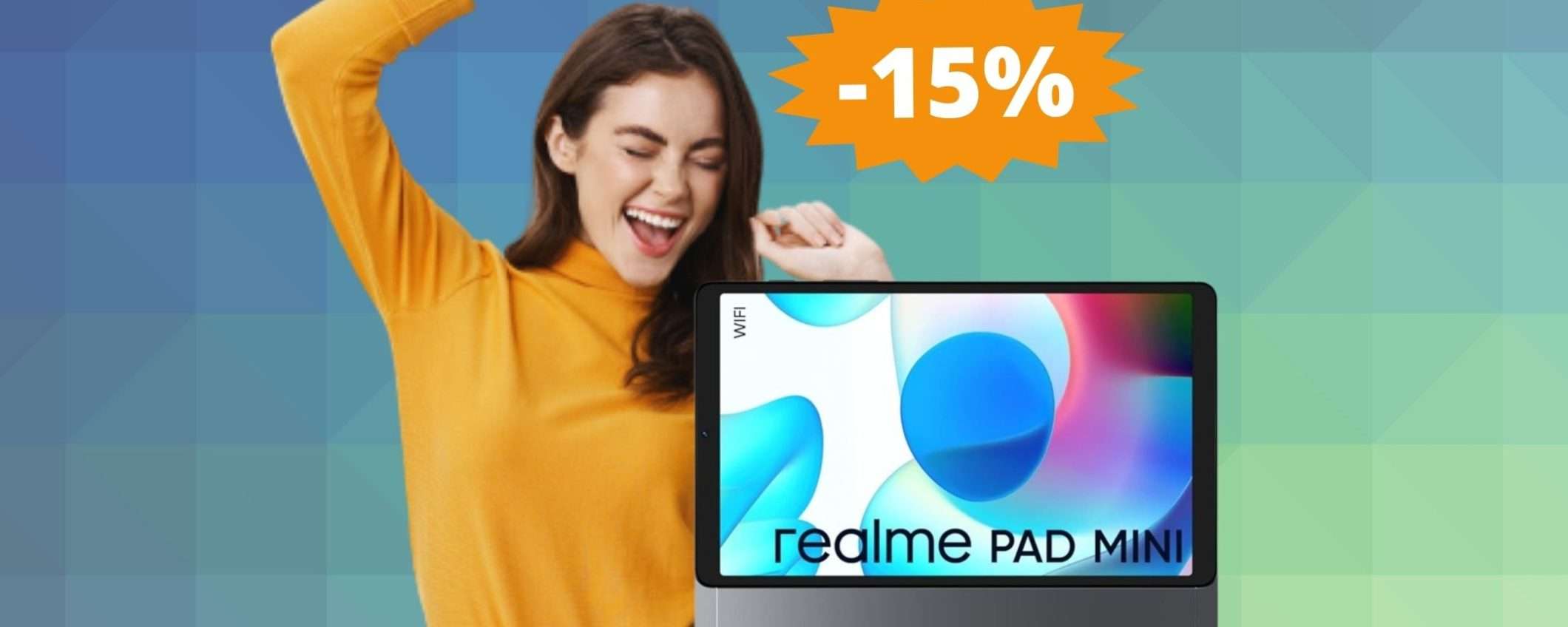 Realme Pad mini: difficile trovare di meglio a questo prezzo (-15%)