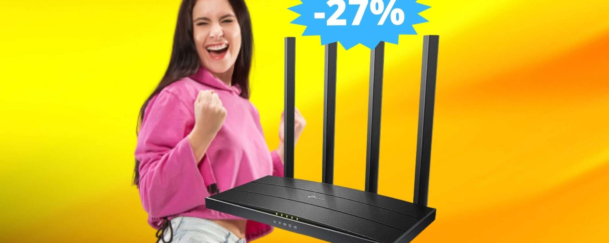 Router TP-Link Archer C80: MEGA sconto del 27% su Amazon