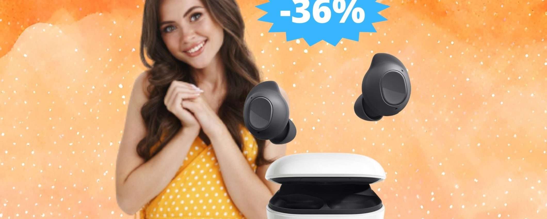 Samsung Galaxy Buds FE: MEGA sconto del 36% su Amazon