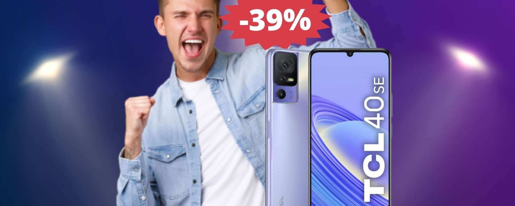 TCL 40SE: sconto ESCLUSIVO del 39% su Amazon