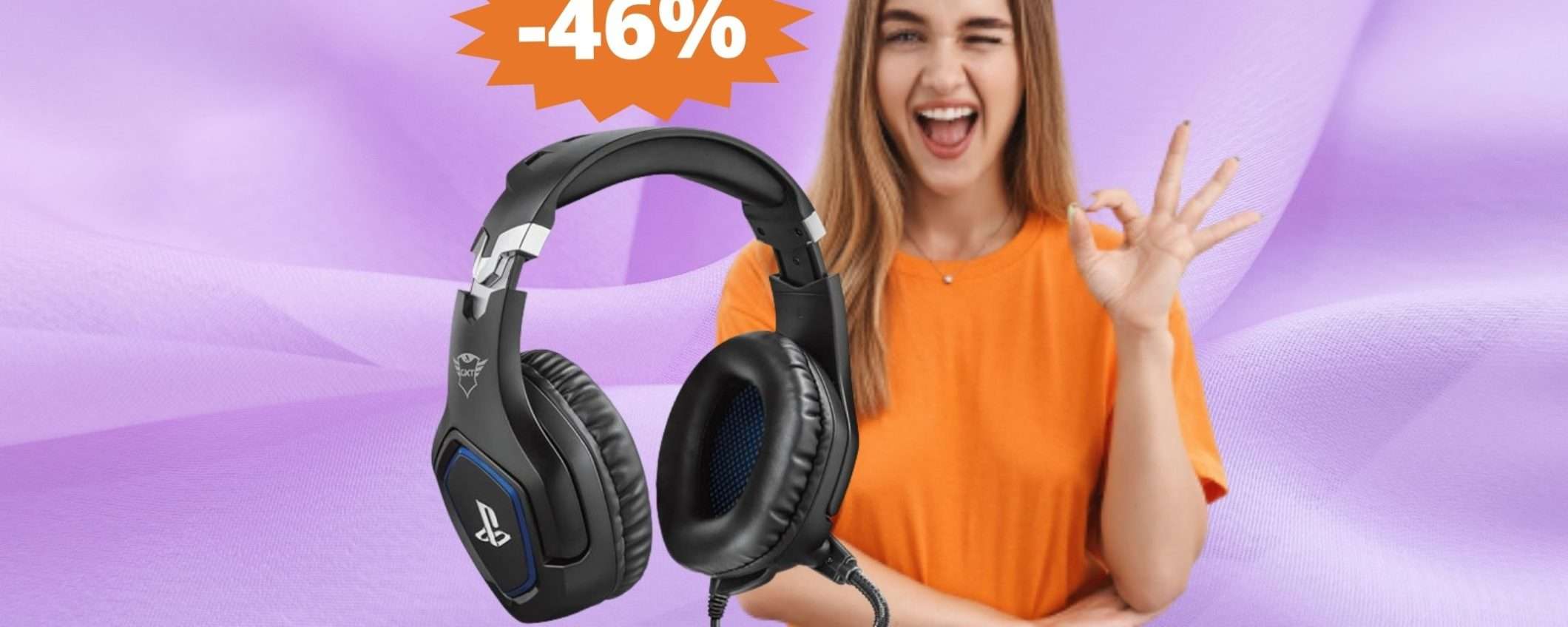 Trust Gaming GXT 488: sconto FOLLE del 46% su Amazon