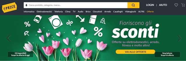 fioriscono gli sconti eprice