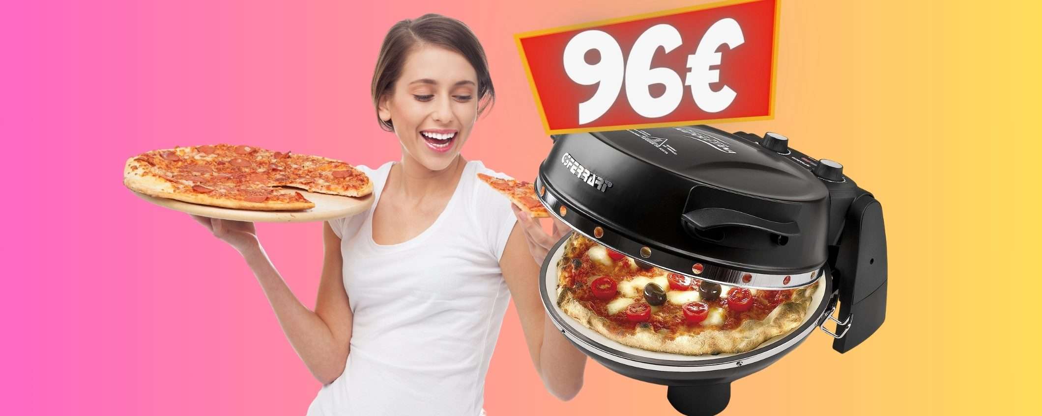 G3 Ferrari Plus Evo: forno doppia pietra per la PIZZA in casa PAZZESCA