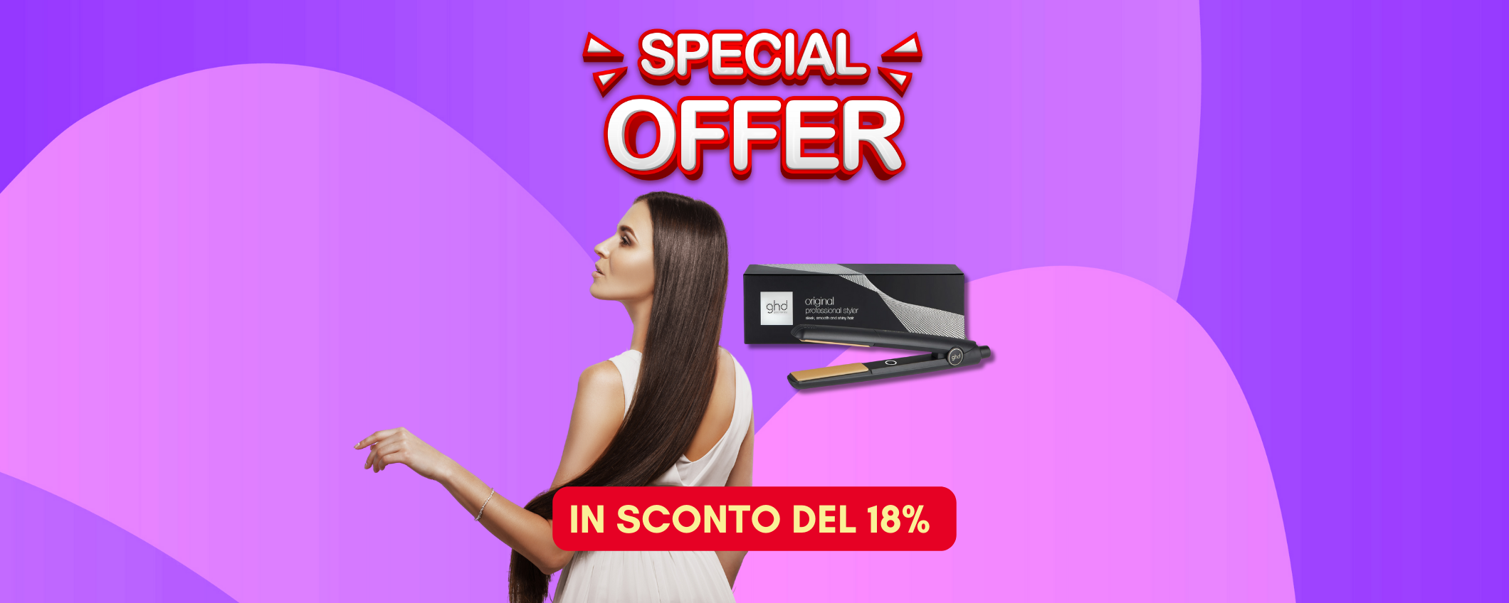 Ottima piastra ghd Original Styler in sconto del 18%