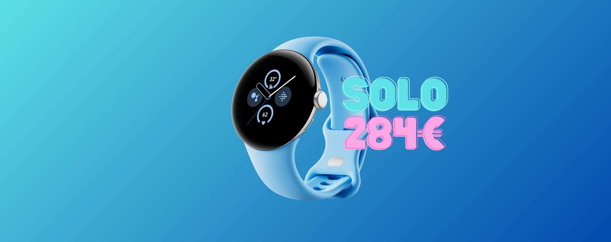 Google Pixel Watch 2: solo 284€ alla Festa delle OFFERTE di Primavera Amazon