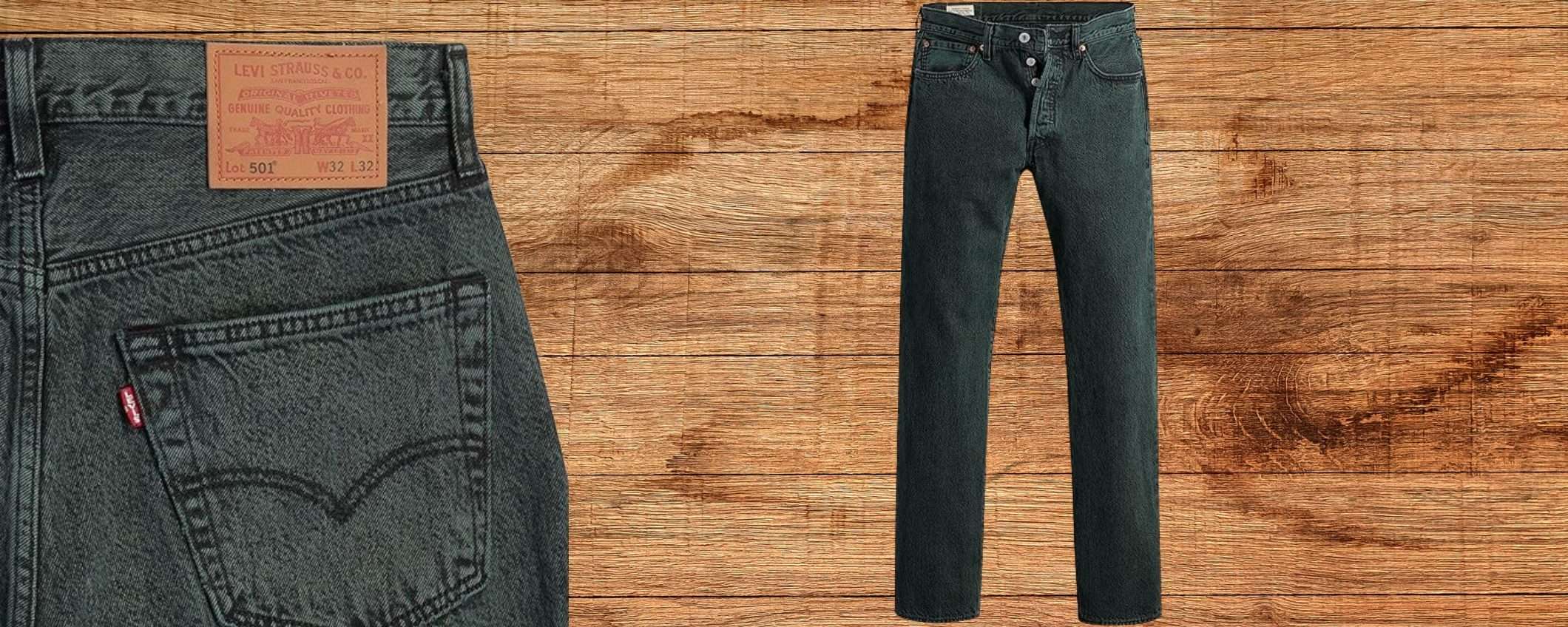 Jeans Levi's 501 a METÀ PREZZO su Amazon: occasione limitata (da 54,99€)