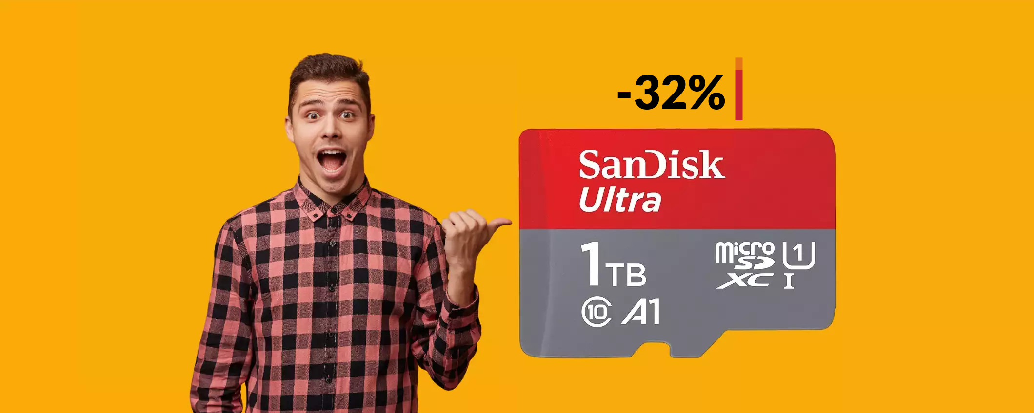 MicroSD SanDisk 1TB: crollo di prezzo con le Offerte di Primavera