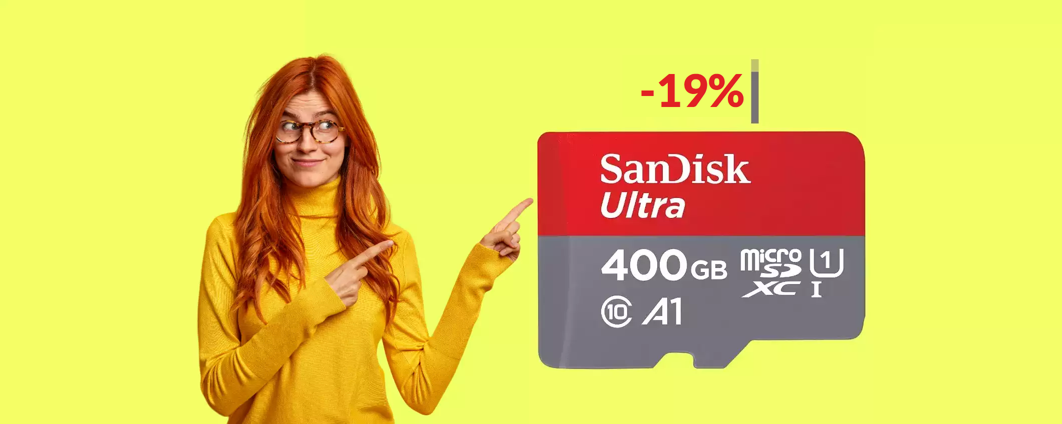 MicroSD SanDisk 400GB: non esiste di meglio a poco più di 70€