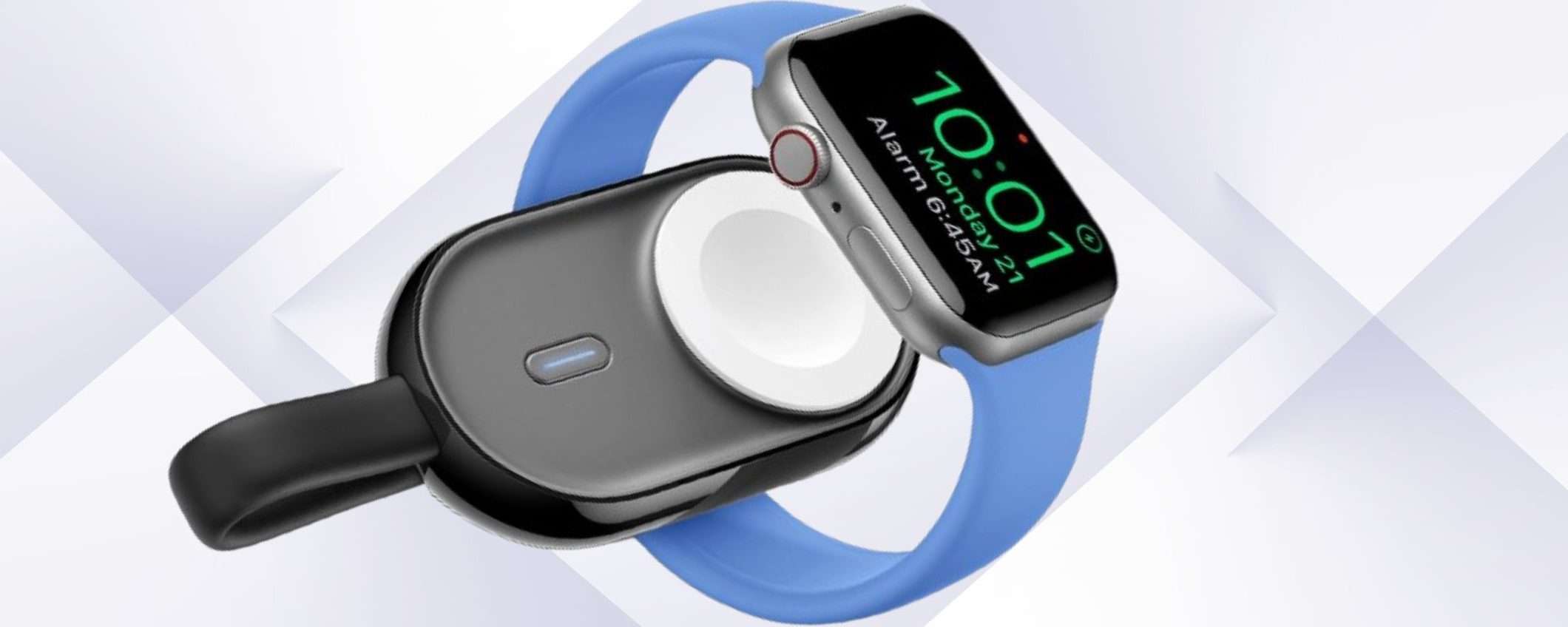 Il powerbank per Apple Watch è PAZZESCO: 12€ in promo LAMPO su Amazon