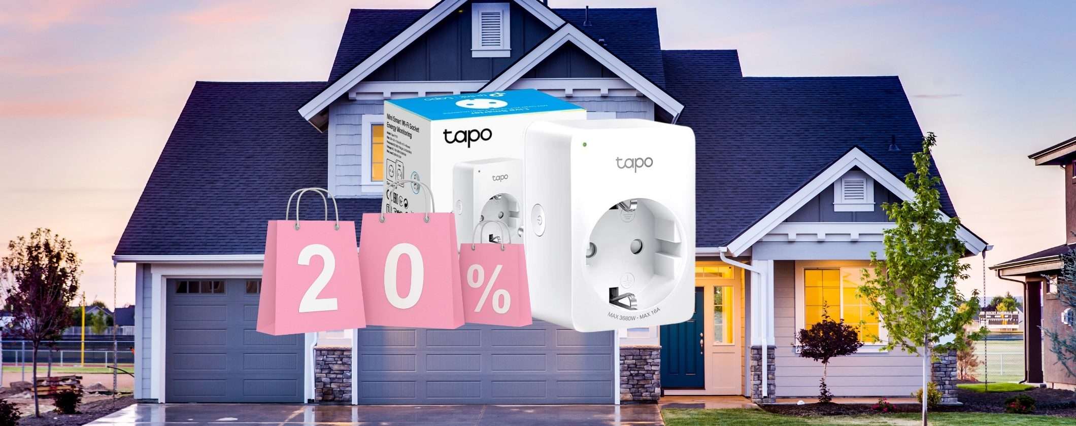 Presa Smart Tapo: -20% alla Festa delle Offerte di Primavera Amazon