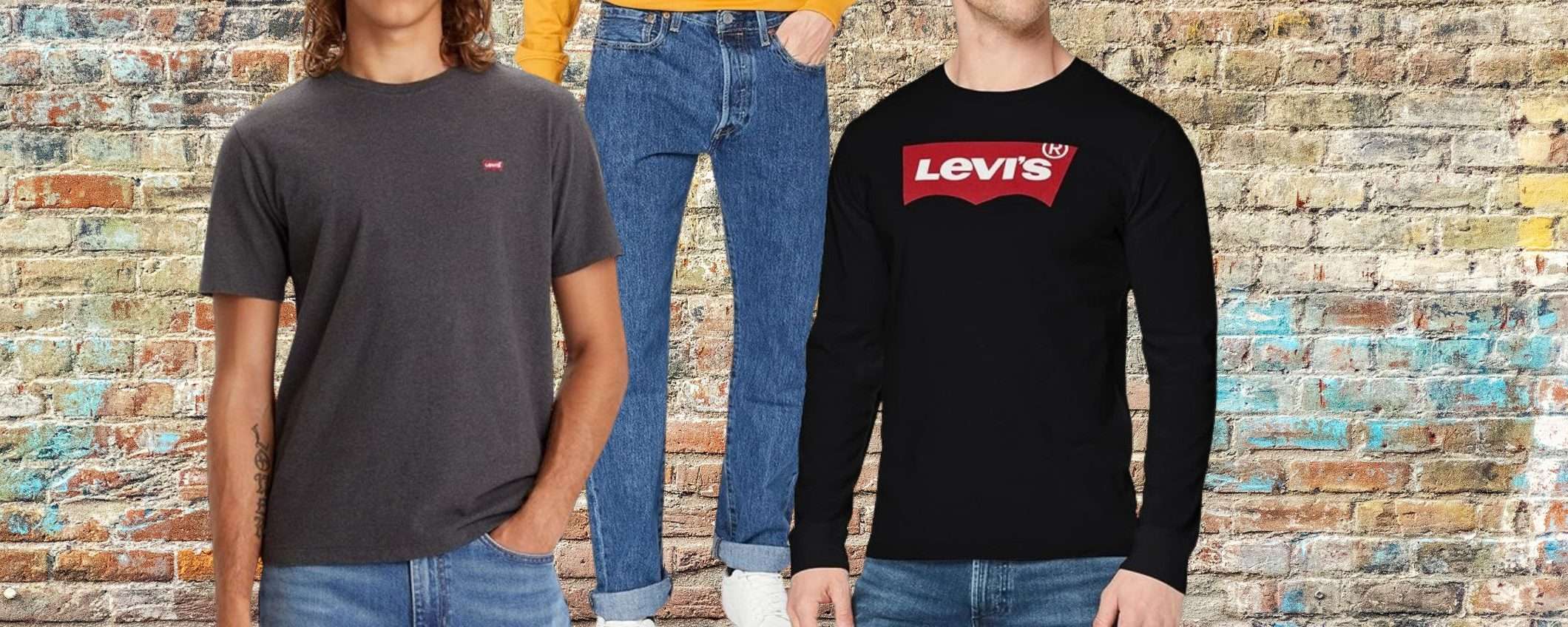 Levi's da 9,99€ su Amazon: FUORITUTTO a tempo (sconti folli fino al 43%)