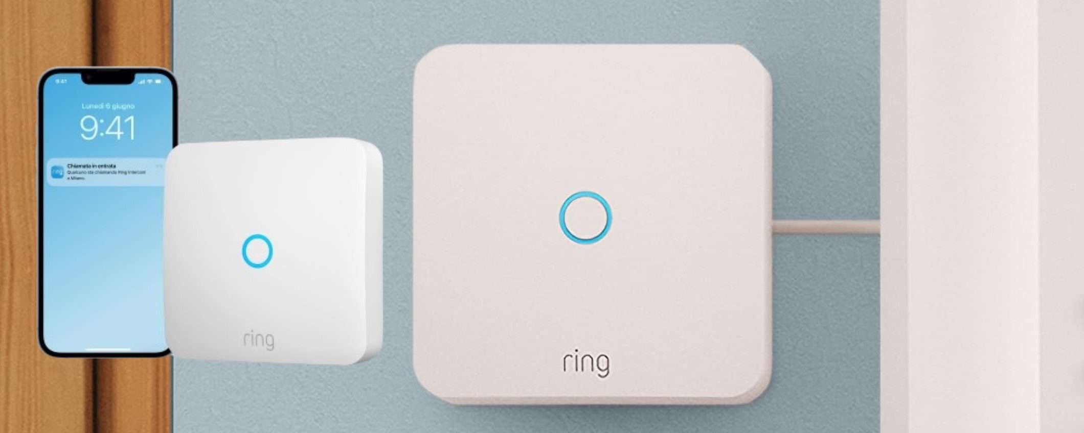 Sconto 50% per Ring Intercom: rende subito SMART il VECCHIO citofono (49€)