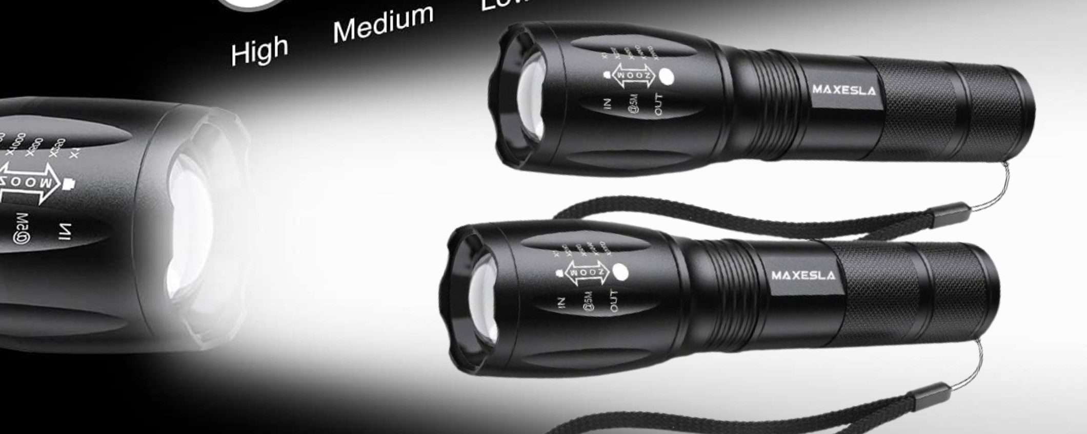 Torcia 2000 lumen a 3,81€ su Amazon: promo LAMPO luminosissima