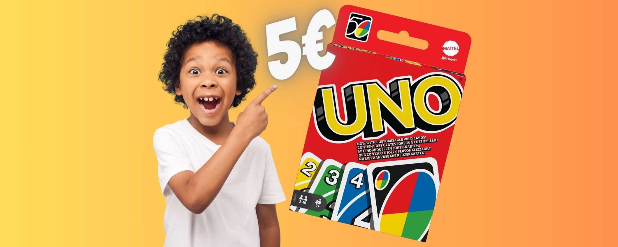 UNO: l'EPICO gioco di carte per grandi e piccoli a soli 5€ su Amazon