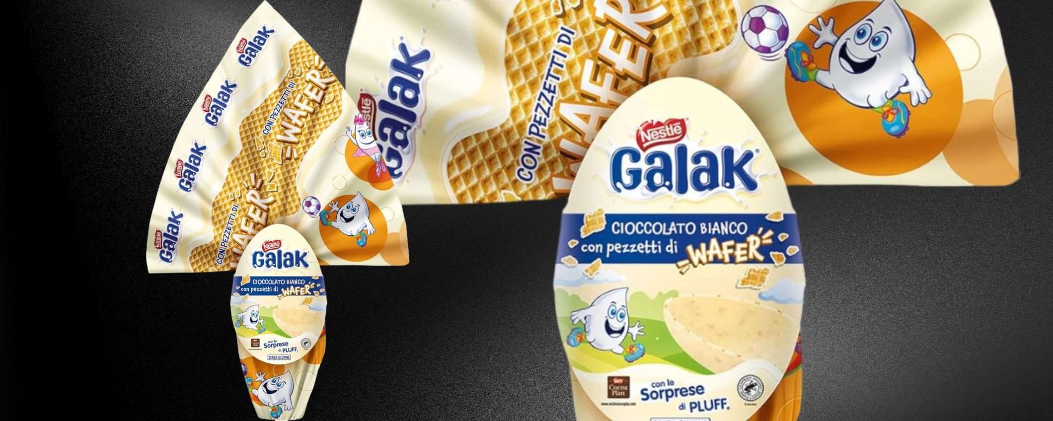 Uovo di Pasqua Galak con wafer a 8€ su Amazon: DELIZIOSO, mini prezzo