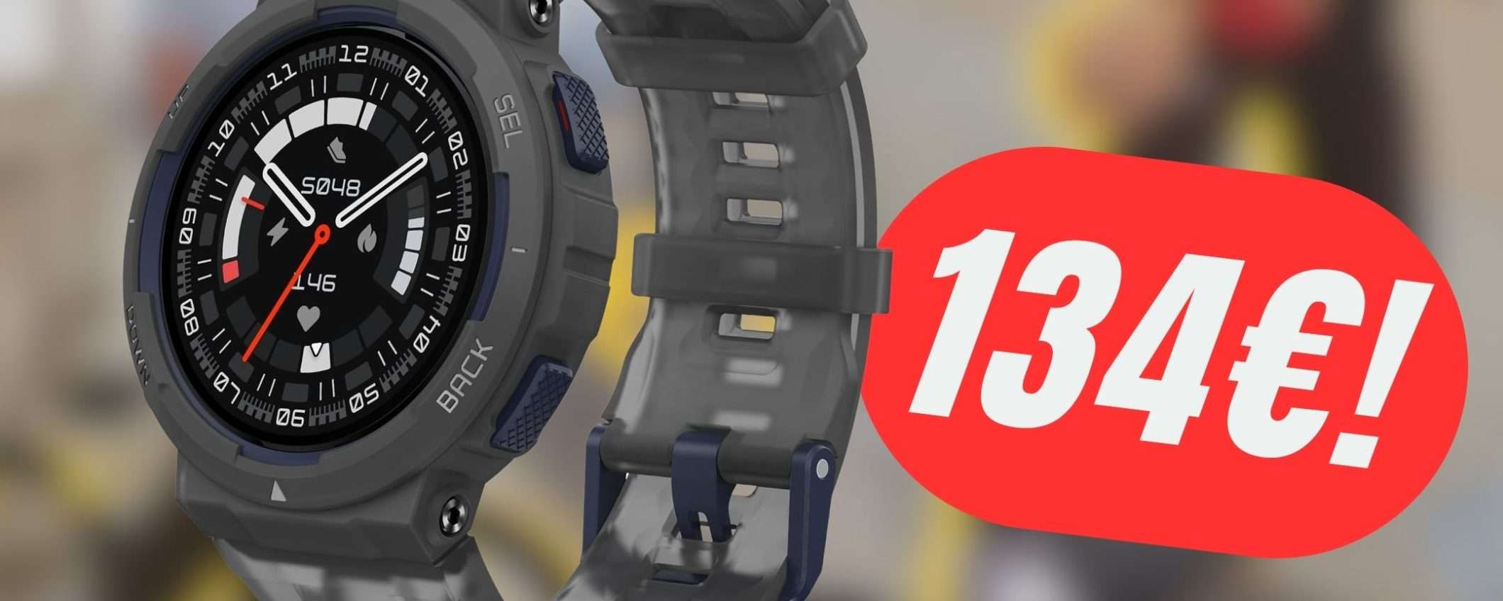 PREZZACCIO per lo SMARTWATCH di Amazfit pensato per gli sportivi!