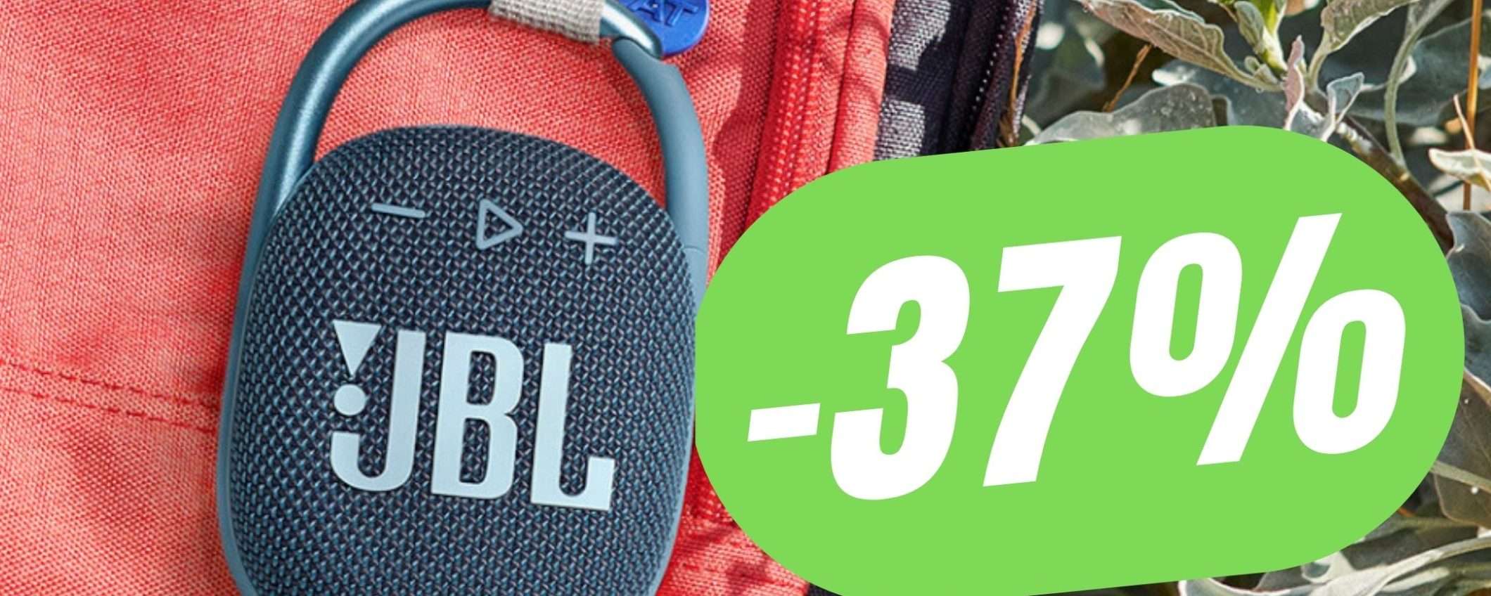 La mini CASSA Bluetooth di JBL (scontata del -37%!) è il regalo perfetto