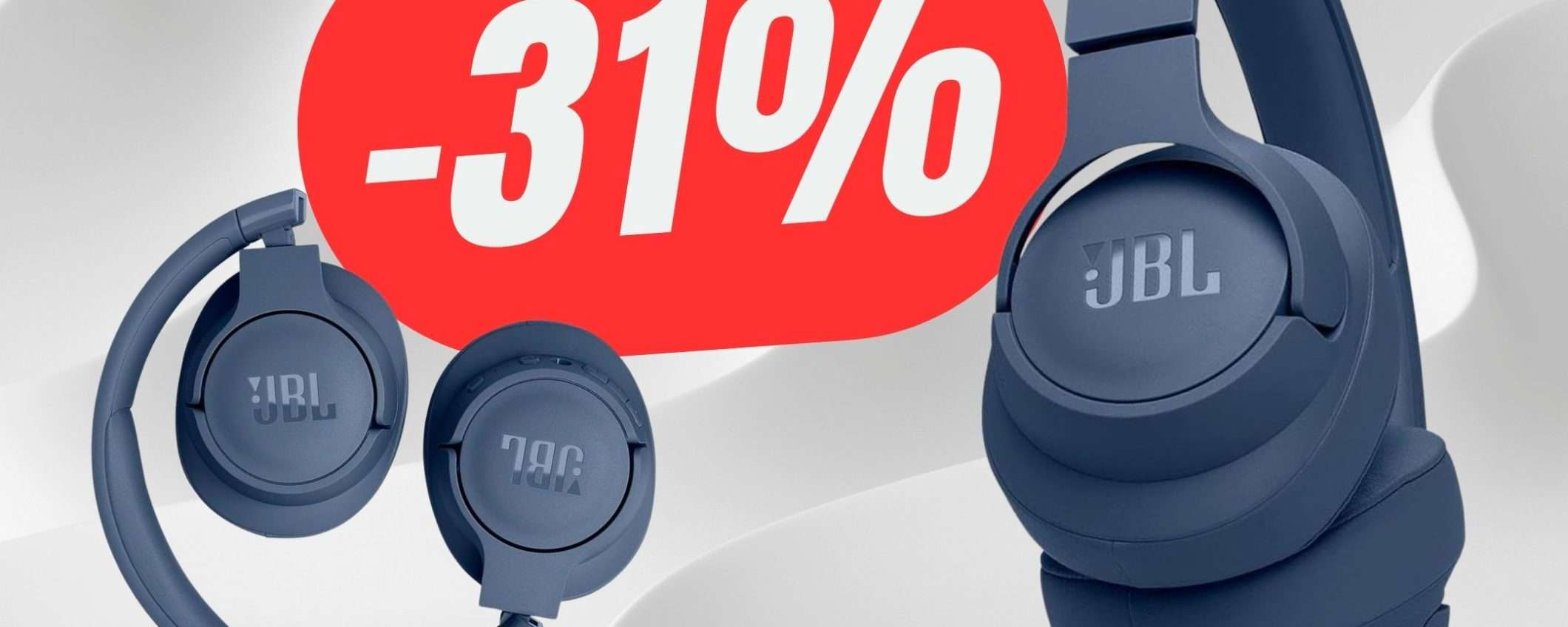 Mai più senza in palestra: le cuffie JBL crollano del -31%!