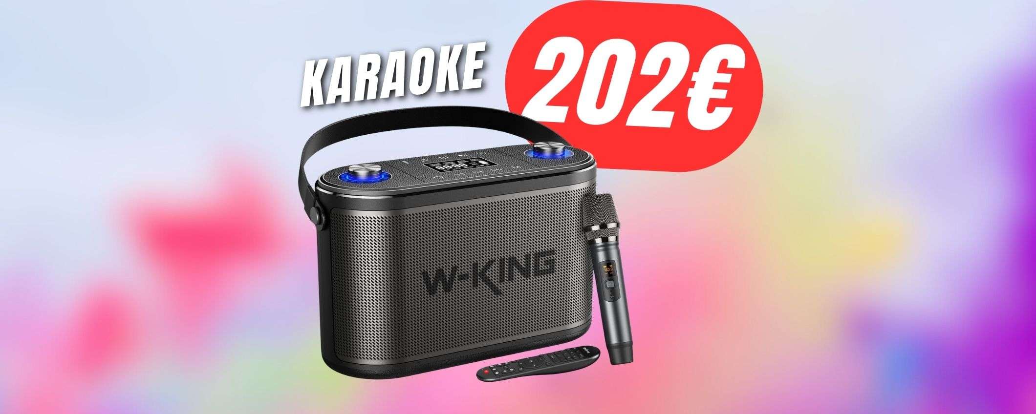 Porta il KARAOKE ovunque con questo kit a 202€!