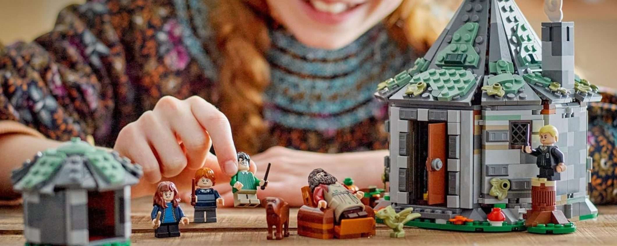 Set LEGO Harry Potter: la Capanna di Hagrid è in SCONTO su Amazon (-18%)