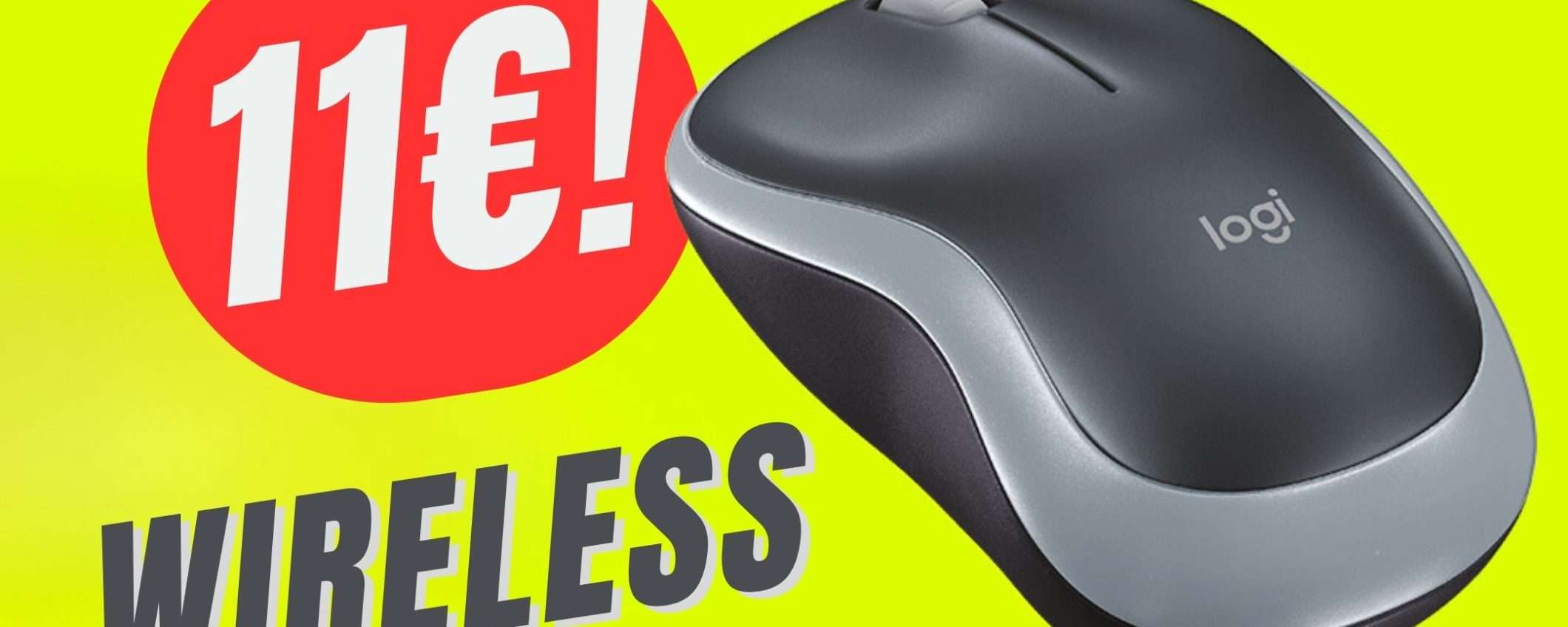 Dì addio al tuo MOUSE con il cavo per soli 11€!