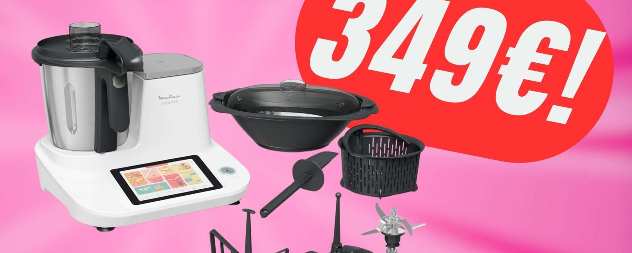 Come il Bimby ma a 349€: ecco il robot da cucina che cercavi!