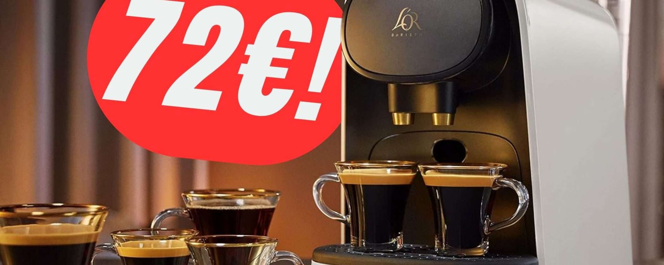 Prepara due CAFFÈ alla volta con la macchina di Philips al -37%!