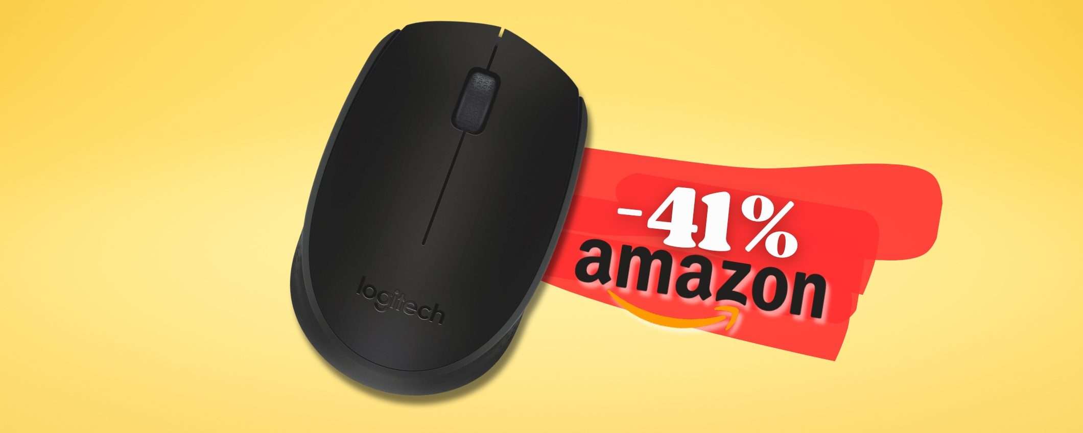 Logitech M171 è il mouse wireless a meno di 10€ da comprare SUBITO