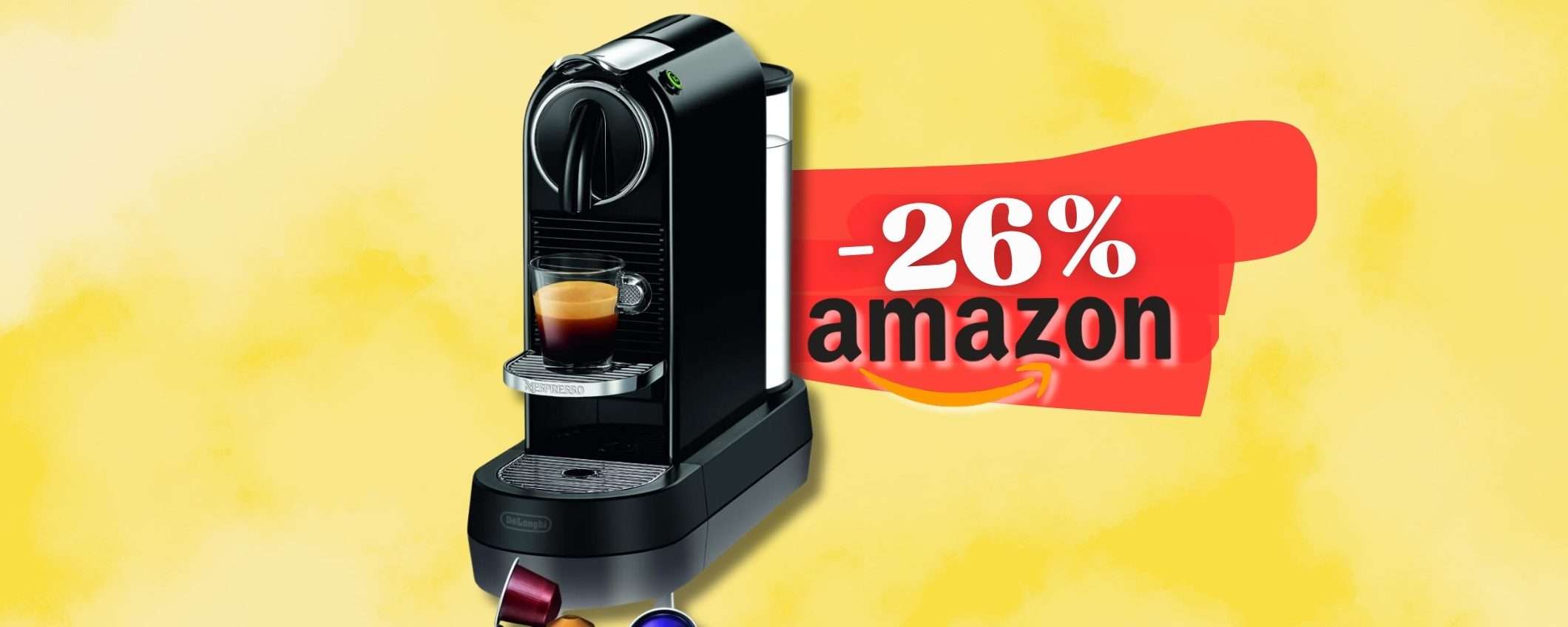 Nespresso Citiz è la macchinetta per un caffè che sa di BAR a casa (-26%)