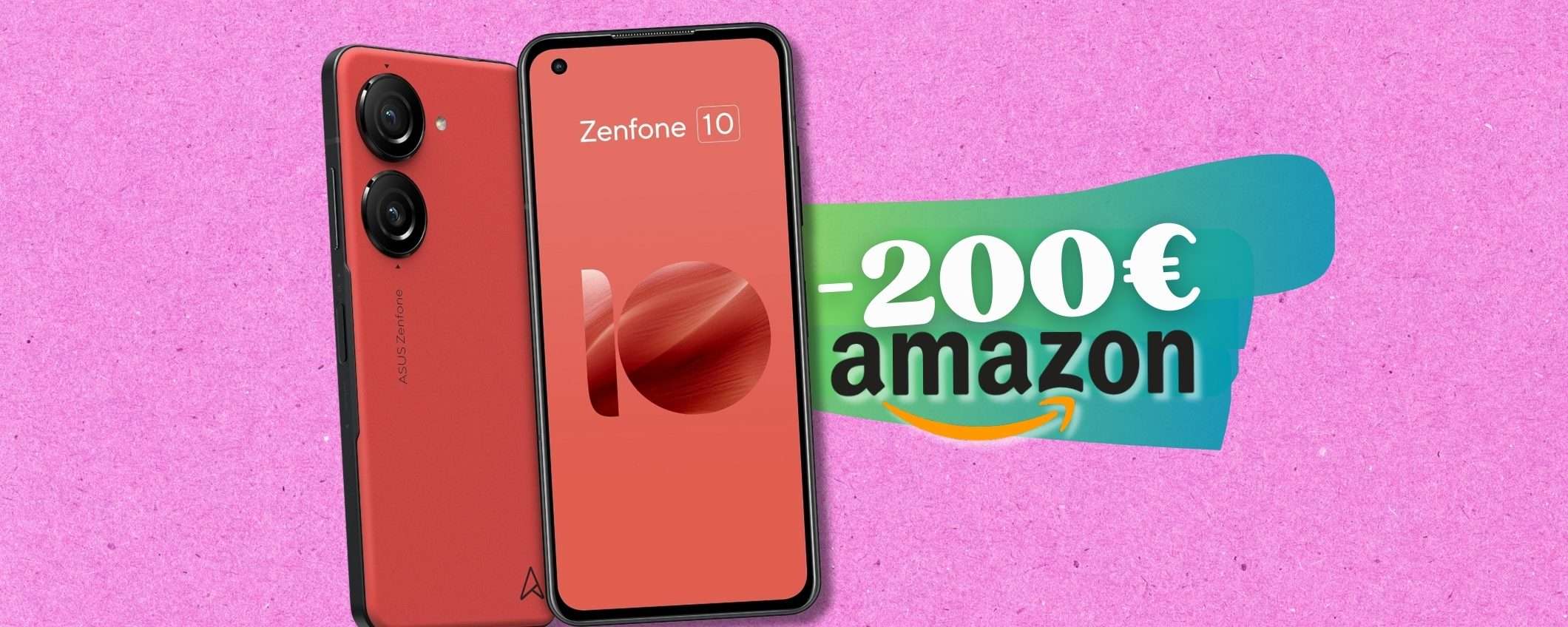 ASUS Zenfone 10 smartphone COLOSSO con 8GB/256GB e sconto 200€