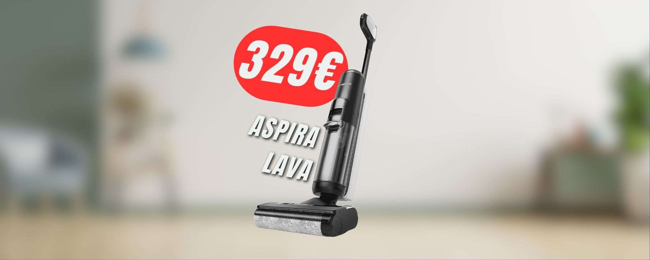 SCONTO+COUPON per l'aspirapolvere e lavapavimenti DEFINITIVO!